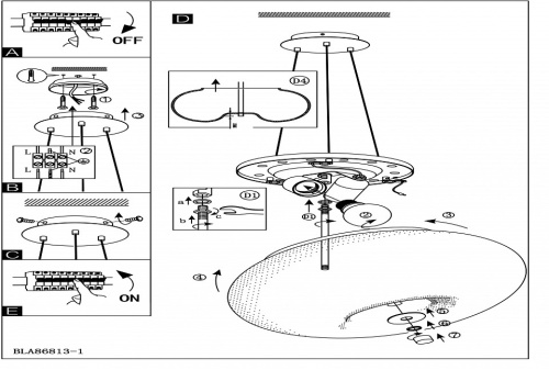 Подвесной светильник Eglo Optica 86813 в Нижнем Новгороде фото 3