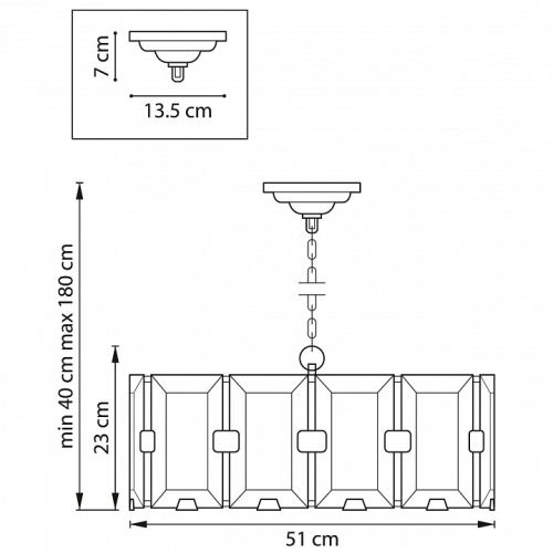 Подвесной светильник Lightstar Novara 713267 в Нижнем Новгороде фото 4