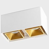 Накладной светильник Italline FASHION FX FASHION FX2 white + FASHION FXR gold - 2шт. в Нижнем Новгороде