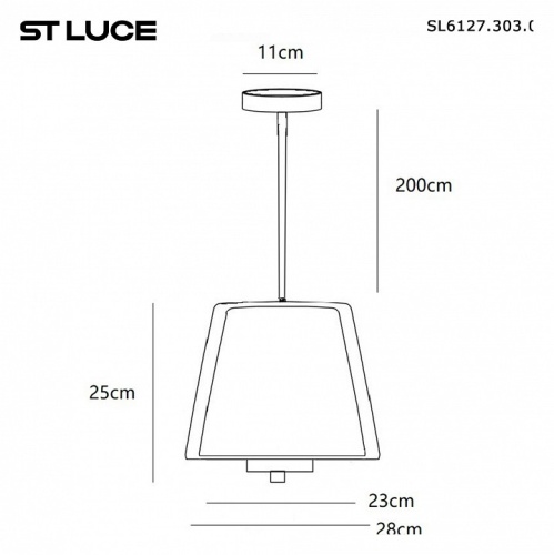 Подвесной светильник ST-Luce Pandora SL6127.303.01 в Липецке фото 3