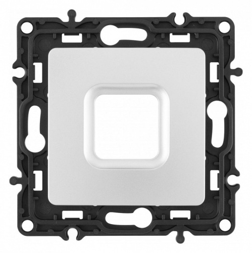 Розетка для вывод кабеля без рамки Arte Milano am-217 217.49-1.silver в Нижнем Новгороде