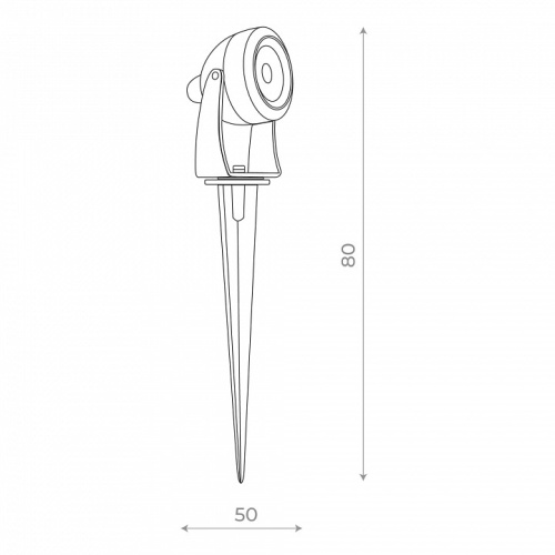 Наземный низкий светильник ST-Luce 98 SL098.405.01 в Нижнем Новгороде фото 3