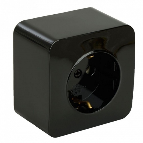 Розетка с заземлением Stekker София 49314 в Нижнем Новгороде фото 2