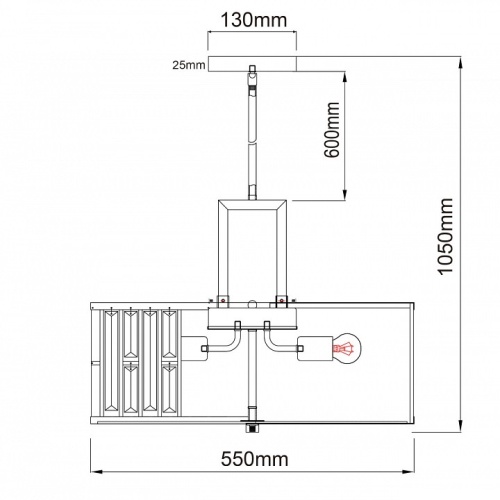 Светильник на штанге MW-Light Монарх 1 121010305 в Нижнем Новгороде фото 10