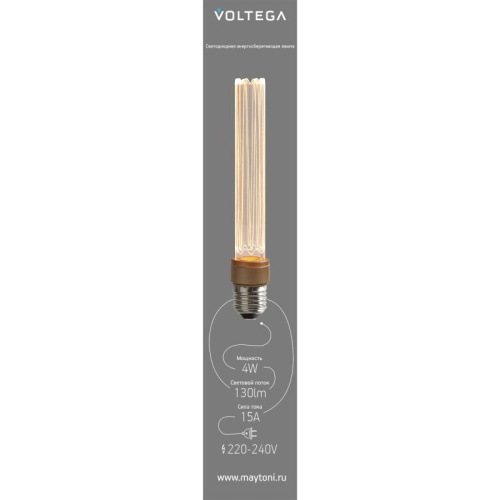 Лампа светодиодная Voltega 271 E27 4Вт 1800K 8570 в Нижнем Новгороде фото 4