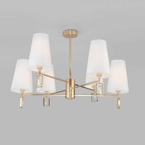 Люстра на штанге Eurosvet Milazzo 60137/6 золото в Нижнем Новгороде фото 4