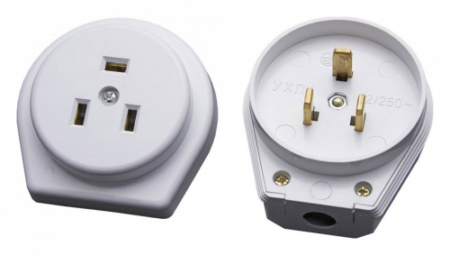 Розетка силовая для электроплиты с вилкой Stekker PPG32-50-20 39016 в Нижнем Новгороде