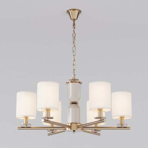 Подвесная люстра Eurosvet Caprera 60146/6 латунь в Нижнем Новгороде фото 3