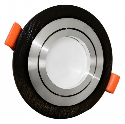 Встраиваемый светильник LUMINA DECO Duka LDC 8062-D90 BK+SL в Нижнем Новгороде