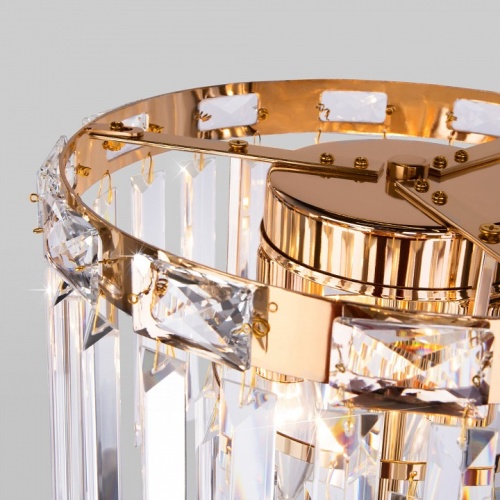 Торшер Eurosvet Elegante 01137/3 золото/прозрачный хрусталь Strotskis в Нижнем Новгороде фото 4