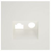 Накладка для ТВ-розетки и RJ-11 или RJ-45 Voltum S70 VLS002713 в Нижнем Новгороде