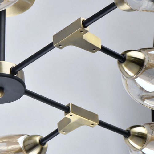 Люстра на штанге DeMarkt Гамбург 5 605012208 в Нижнем Новгороде фото 7