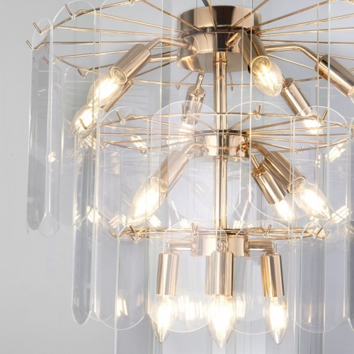 Подвесная люстра Eurosvet Claire 60171 золото в Нижнем Новгороде фото 6