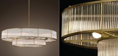 Светильник на штанге Imperiumloft RH Marais Round Chandelier 40,2668 в Нижнем Новгороде фото 3