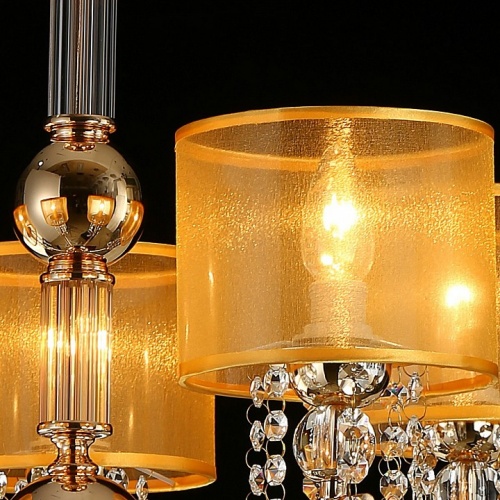 Подвесная люстра ILLUMICO  IL6219-5P-27 GD в Нижнем Новгороде фото 3