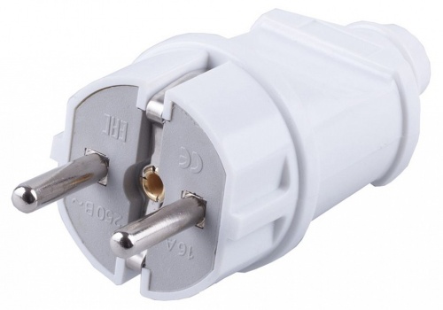 Вилка прямая с заземлением Stekker  32851 в Нижнем Новгороде