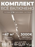 Комплект трековый Hesby Lighting Skylite №5 HSBL_kompl_S005_VI4W3K в Нижнем Новгороде