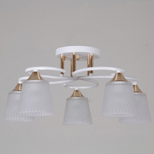 Люстра на штанге  06360-0.3-05 WH+FG в Нижнем Новгороде фото 3