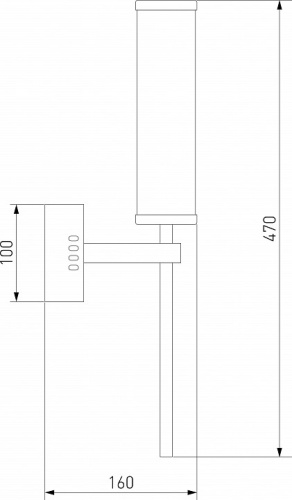 Бра Eurosvet Stark 50387 LED латунь в Нижнем Новгороде фото 7