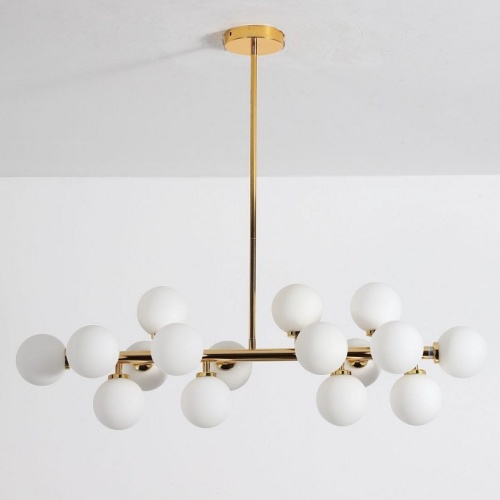 Люстра на штанге LUMINA DECO Marsiada LDP 6033-16 GD в Нижнем Новгороде фото 4