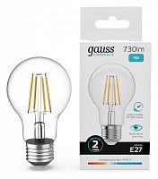 Лампа светодиодная Gauss Filament Elementary E27 9Вт 4100K 22229 в Нижнем Новгороде