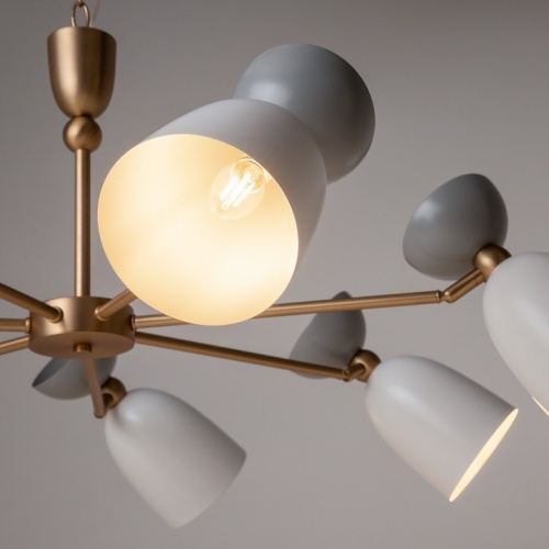 Подвесная люстра Maytoni Cloches MOD113PL-07W в Нижнем Новгороде фото 3