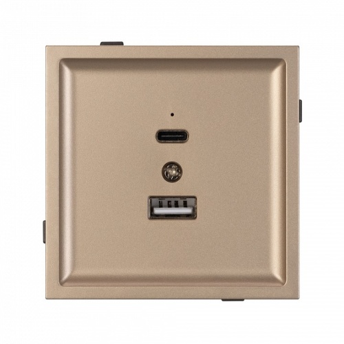 Розетка 2хUSB type A и C без рамки Arlight SCT-TENDO 054097 в Нижнем Новгороде фото 2