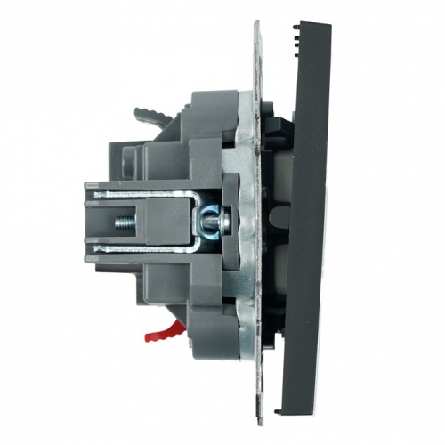 Выключатель двухклавишный без рамки Stekker Эмили 50247 в Нижнем Новгороде фото 3