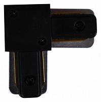 Соединитель угловой L-образный для треков накладных RL 06038 corner connector BK в Нижнем Новгороде