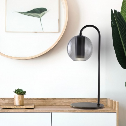 Настольная лампа декоративная Eurosvet Cobble 80508/1 дымчатый в Нижнем Новгороде фото 3