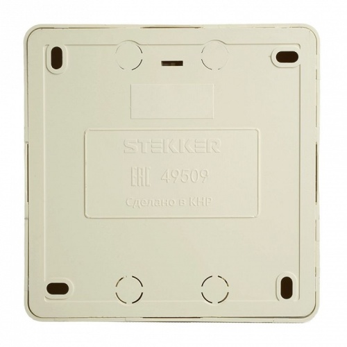 Розетка четверная с заземлением Stekker София 49509 в Нижнем Новгороде фото 2