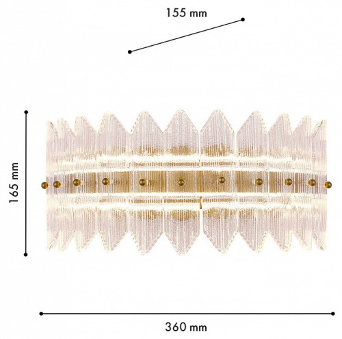 Накладной светильник Favourite Mirabella 4754-1W в Нижнем Новгороде фото 6