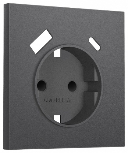 Накладка для розетки с заземлением и со шторками и 2хUSB type A и C Ambrella Volt SIGMA SP6600 в Нижнем Новгороде