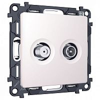 ТВ-розетка и SAT-розетка оконечная без рамки Ambrella Volt ALFA MA213310 в Нижнем Новгороде