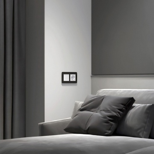 Выключатель сенсорый одноклавишный с подсветкой, без рамки Werkel белый W4512001 в Нижнем Новгороде фото 2