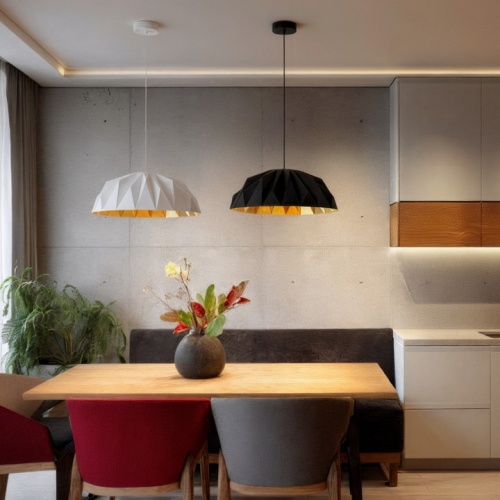 Подвесной светильник Denkirs ORIGAMI DK6655-WH+SG в Нижнем Новгороде фото 2