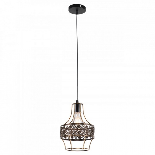 Подвесной светильник Imex MD.0303 MD.0303-1-P BK+ZGD в Нижнем Новгороде фото 2