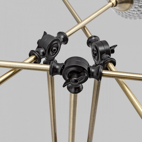 Люстра на штанге Imex MD.5299 MD.5299-6-S-AB+BK в Нижнем Новгороде фото 2