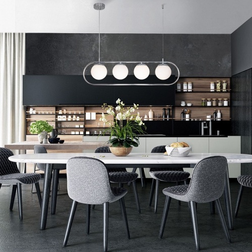 Подвесной светильник Eurosvet Ringo 50089/4 хром в Нижнем Новгороде фото 6