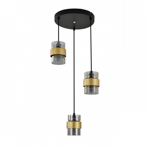 Подвесная люстра Escada HURRICANE 1139/3S Black/Gold в Нижнем Новгороде фото 5