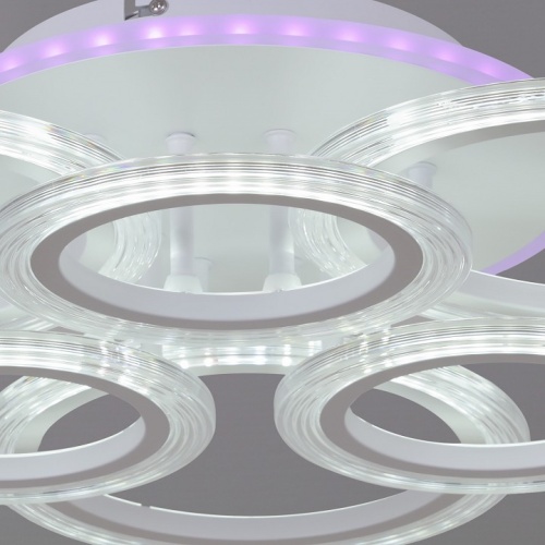 Потолочная люстра 09812-3.3-3+3A WH (RGB) в Нижнем Новгороде фото 5