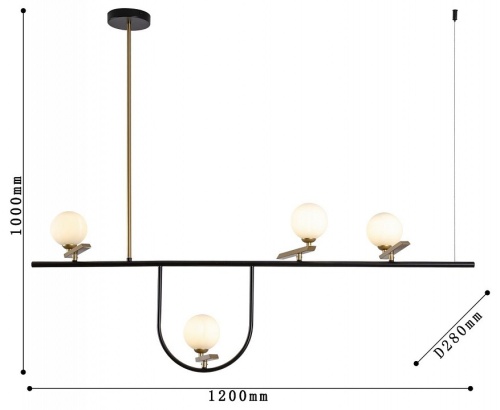 Светильник на штанге F-promo Pouli 4109-4P в Нижнем Новгороде фото 6