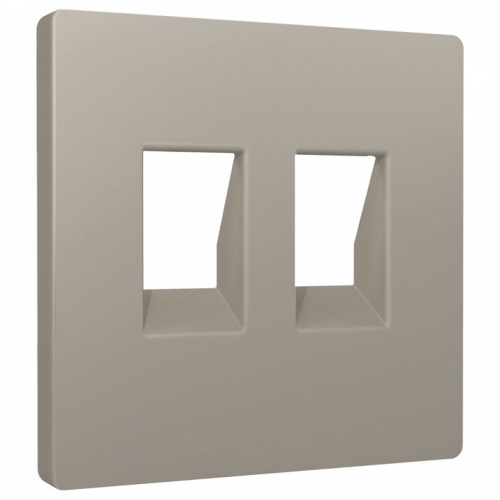 Накладка для розетки RJ-11 или RJ-45 Ambrella Volt ALFA AP3721 в Нижнем Новгороде