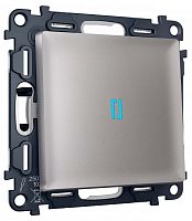 Выключатель самовозвратный одноклавишный с подсветкой, без рамки Ambrella Volt MA MA502060 в Нижнем Новгороде