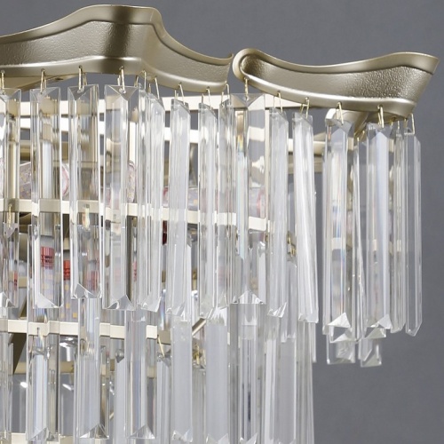 Подвесная люстра ILLUMICO LYRA IL3575-8+4PSQ-24 GD LYRA в Нижнем Новгороде фото 2