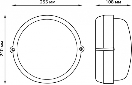 Накладной светильник Gauss НБП 926602101 в Нижнем Новгороде фото 2