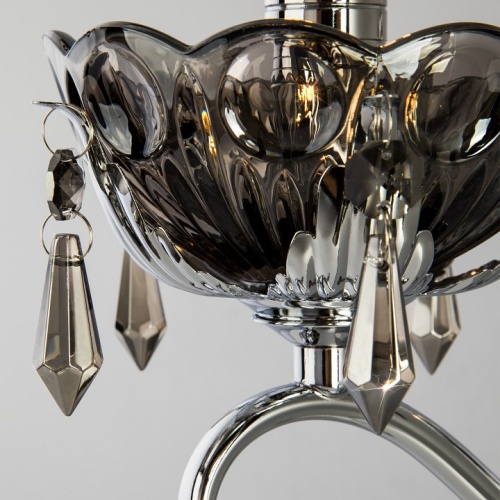 Бра Eurosvet Teodore 10103/1 хром/дымчатый хрусталь Strotskis в Нижнем Новгороде фото 3