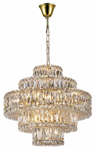 Подвесная люстра Newport 8450 8459+6/C gold в Нижнем Новгороде фото 2