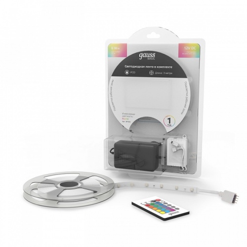 Комплект с лентой светодиодной Gauss Basic BT010 в Нижнем Новгороде фото 12