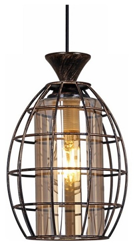 Подвесной светильник 03525-0.4-01 BK+GD в Нижнем Новгороде